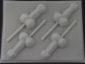 207x 3.5 Inch Penis Chocolate or Hard Candy Lollipop Mold